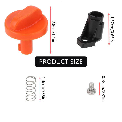 Chainsaw Choke Control Knob Replacement Part For Outdoor Home 2