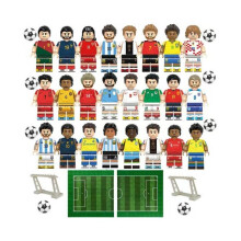 (Style G) (Style G) World Cup football stars Figures building block minifigures Kids Gifts Toys