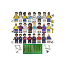 (Style C) (Style D) World Cup football stars Figures building block minifigures Kids Gifts Toys UK
