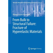 From Bulk to Structural Failure Fracture of Hyperelastic Materials by