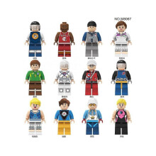 12PCS professional athlete Toy figurine Building block