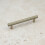 (128mm Handle) Antique Brass Reeded T-Bar Cabinet Handles & Knobs 3