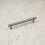 (160mm Handle) Antique Brass Reeded T-Bar Cabinet Handles & Knobs 3