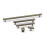 (320mm Handle) Antique Brass Reeded T-Bar Cabinet Handles & Knobs 13