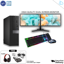 Dell Optiplex SFF Business Desktop Computer, Core i7, 16 GB RAM, 1 TB HDD. - Refurbished