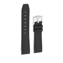 20mm Gummi-Uhrenarmband für Omega x Swatch Black
