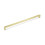 (320mm Handle) Satin Brass Gold Kitchen Square Block D-Bar Handles 1