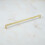 (320mm Handle) Satin Brass Gold Kitchen Square Block D-Bar Handles 3
