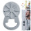 Magnetisk brilleholderclips til tøj Grey 1
