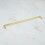 (320mm Handle) Satin Brass Gold Kitchen Square Block D-Bar Handles 5