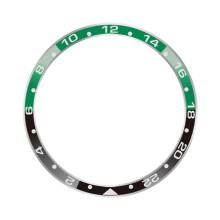 Stilvolle Lünette für Xiaomi Watch S3/S4 Green+Black