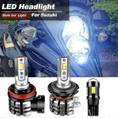 τεμάχια Λαμπτήρες LED Μοτοσικλέτας 9600lm Προβολείς Υψηλής Χαμηλής Δέσμης 1