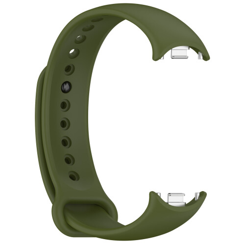 Stilig TPU-stropp til Xiaomi Band 8/9 (metallhode) Green