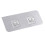 Acrylic Adhesive Hooks Unseamed Installation High-6cm double 1