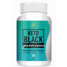 Keto Black - 30 capsule, integratore alimentare a supporto di uno stile di vita basato su