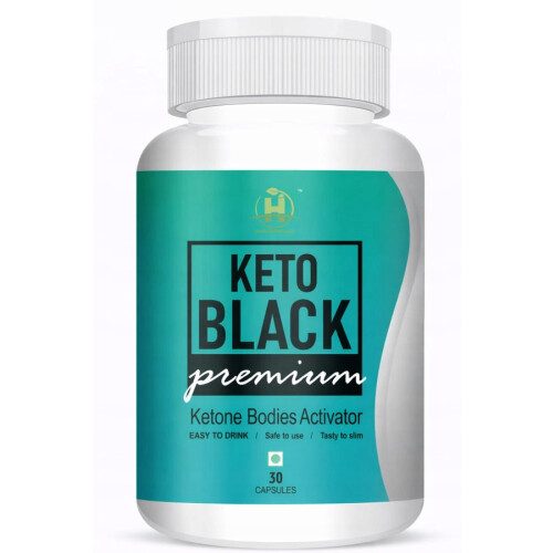 Keto Black – 30 κάψουλες, συμπλήρωμα διατροφής κετο