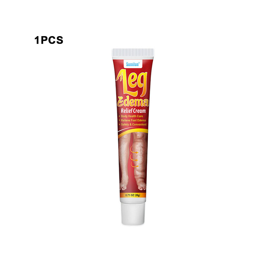 (1PCS) 20G Leg & Foot Edema Relief Cream - Swelling & Pain Alleviation Ointment