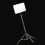 Draagbare LED-fotografie Light Panel Kit Statieven Stand voor-C 1