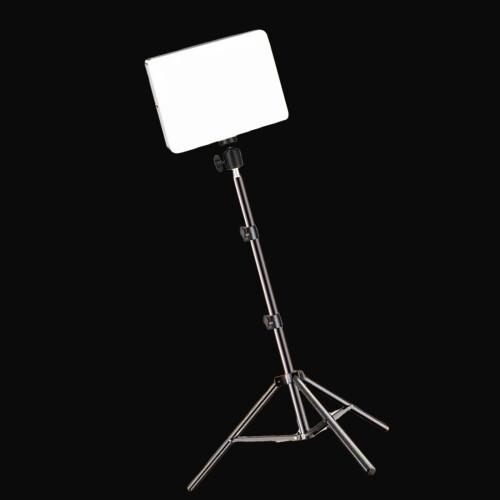 Draagbare LED-fotografie Light Panel Kit Statieven Stand voor-C