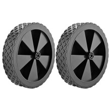 Set van 2 robuuste buitenkarbanden, afneembaar-8 inch smal wiel