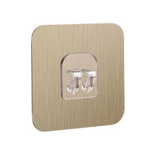 Space Saving Hooks Wall Hangers for Efficient-7cm single yellow