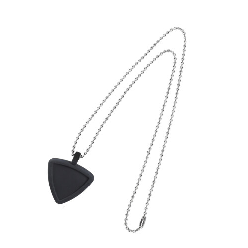 Silicone Guitar Pick Storage Necklace Heart Shape-style4