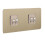 Space Saving Hooks Wall Hangers for Efficient-6cm double yellow 1
