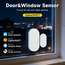 Wireless Zigbee2MQTT 3.0 Door Window Sensor Smart Home Alarm Contact Sensor for Home Security