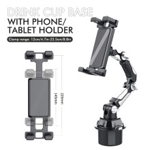 Car Cup Holder Car in-car Water Cup Holder Long Joint Position Mobile Phone tablet Computer Universal Car Bracket