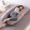 Pregnancy Pillow U Shaped Maternity Pillow Support Back Hips Legs Belly Sleeping 1