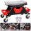 Rolling Mechanic Stool Garage Stool 135kg Capacity Workshop Creeper Seat for Car 1