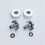 2x Ρύθμιση της γωνίας του σωλήνα εισαγωγής Κεφαλή ντους από χαλκό με γ 4