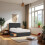 (Small Single, Black) Munic Plush Bed Set With Mattress, 2 Drawers Same Side & 24"Headboard 1