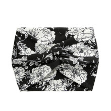 Women's Knotted Elastic Headband Non-Slip Turban Print 1 PC