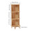 360 Rotating Wooden Bookshelf 1