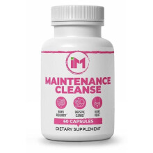 MAINTENANCE CLEANSE Cleanse Capsules 60 Count Natural Detox Liver Support Gut Cleanse Plant-Based Formula Daily Wellness