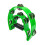 Half Moon Tambourine Double Metal Percussion with Ergonomic 1