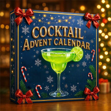 Cocktail Advent Calendar 24-Day Alcohol Countdown with