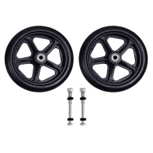Roue avant universelle de remplacement pour-7 pouces Noir