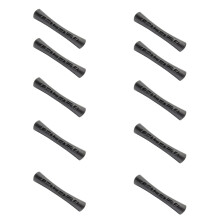 10Pcs Flexible Bike Cable Housing Protections Charging-Black