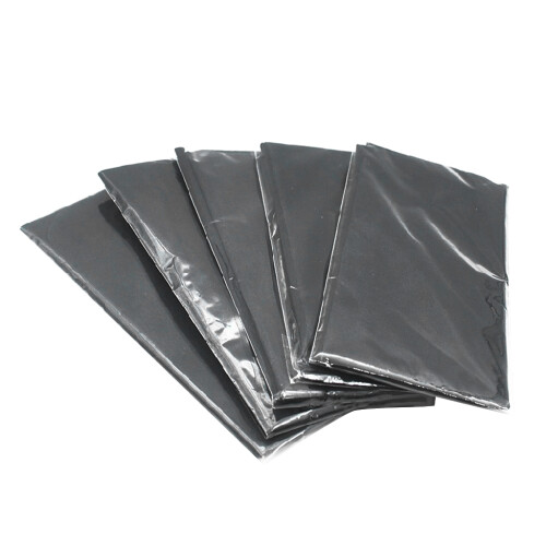 Chiffon de nettoyage en microfibre 5 pièces pour le-Noir