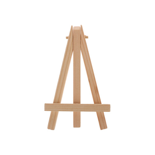Mini chevalet en bois pliable pour Triangle, papeterie-7*12cm