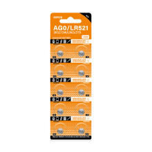10 Stück LR521 AG0 Alkaline-Batterien SR521SW SR521 AG521 S521E
