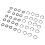 20 Set Schlagschrauber-Halteringe, Schraubenschlüssel-Ringe, 1