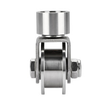 Poulies pivotantes solides, excellente-48roues en forme de H gr