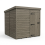 8x10 Pent Composite Shed Tanalised (Single Door, No Windows) 2