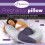 (Light Grey) Aamira Pregnancy Pillow C Shaped Shredded Memory Foam 2