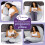 (Light Grey) Aamira Pregnancy Pillow C Shaped Shredded Memory Foam 7