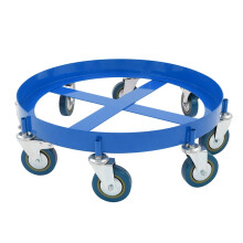 Drum Dolly Cart Heavy Duty Barrel Cart with Cross Braces & Wheels