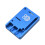 (Black) Ultra-Thin Aluminum Alloy Passive Cooling Case for Raspberry Pi 4 Model B 5